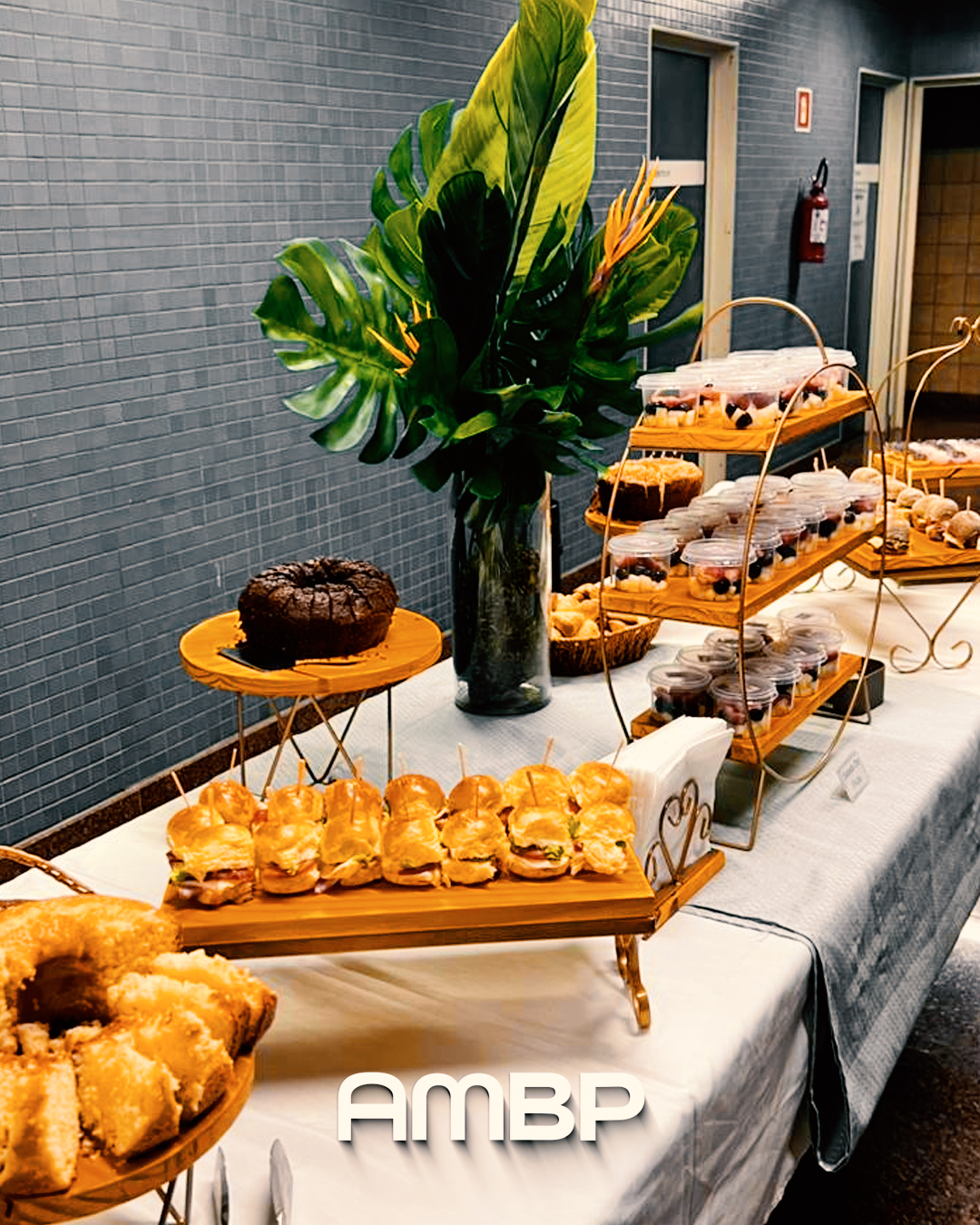 Buffet de evento corporativo atendido pela AMBP — foto 7